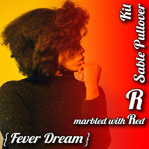R: {Fever Dream} marbled with Red