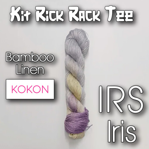 km229 Kit Rick Rack Tee : Kokon Yarn