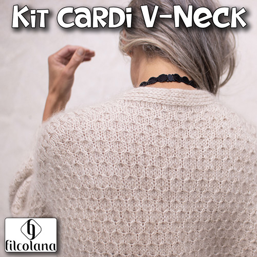 km232 Kit Cardi V-Neck : Le Taglie