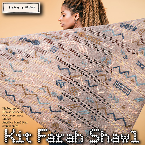 km237 Kit Farah Shawl