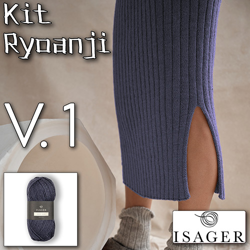 km242 Kit Ryoanji : Isager Yarn