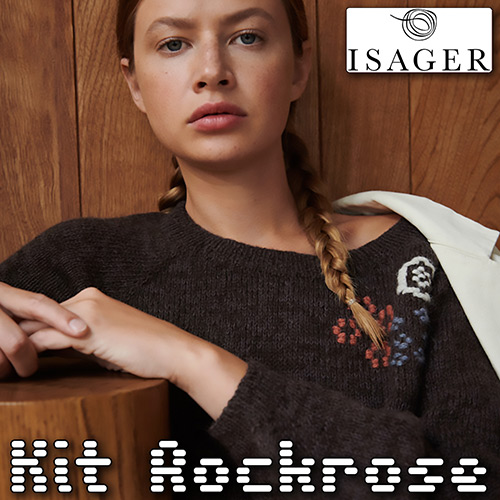 km243 Kit Rockrose : Isager Yarns