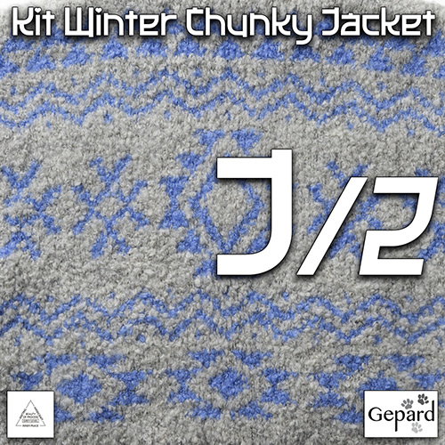 km328 Kit Winter Chunky Jacket J/2 (Jacket) : Gepard