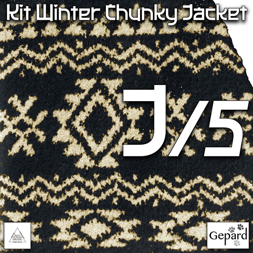 km328 Kit Winter Chunky Jacket J/5 (Jacket) : Gepard