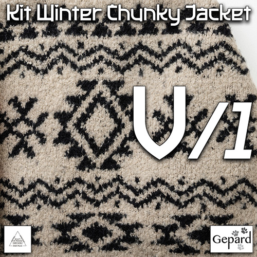 km328 Kit Winter Chunky Jacket V/1 (Vest) : Gepard