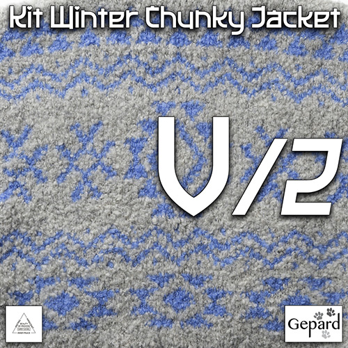 km328 Kit Winter Chunky Jacket V/2 (Vest) : Gepard