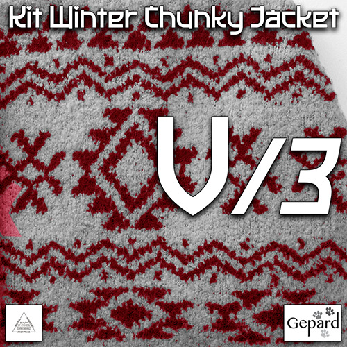 km328 Kit Winter Chunky Jacket V/3 (Vest) : Gepard