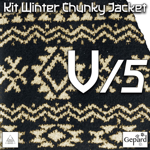 km328 Kit Winter Chunky Jacket V/5 (Vest) : Gepard