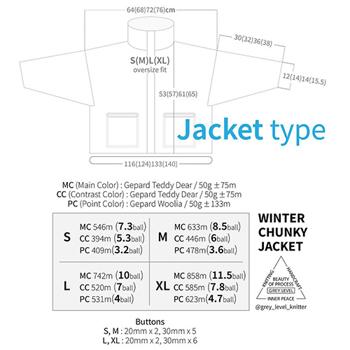 km328 Kit Venezia Pullover MLM - Taglie