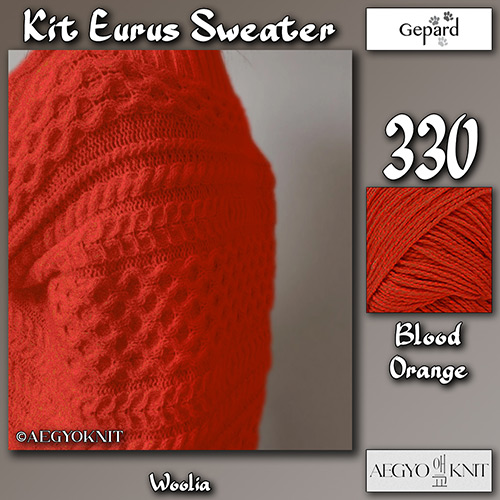 km336 Kit Eurus Sweater 330 : Gepard