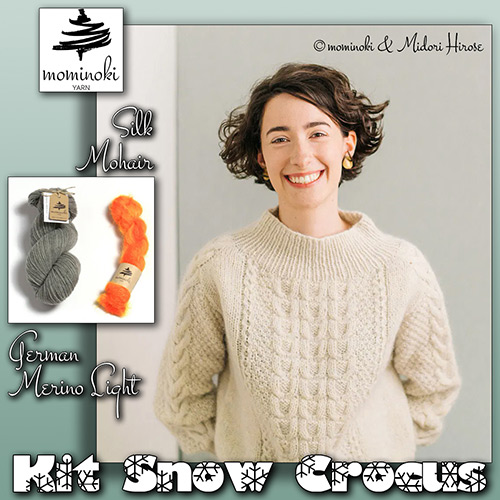 km339 Kit Snow Crocus : Mominoki