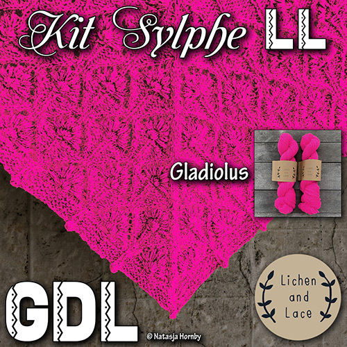 km340 Kit Sylphe LL GDL : Lichen and Lace