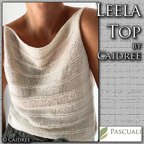 km353 Pattern Leela Top by Caidree with Pascuali