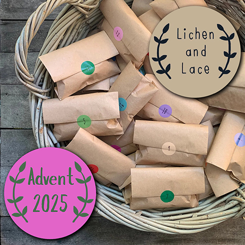 km362 Kit Advent LL 2025 (KALendario dell'Avvento 2025 LL : Lichen and Lace km362 Kit Advent LL 2025 (KALendario dell'Avvento 2025 LL : Lichen and Lace