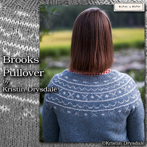 km369 Pattern Brooks Pullover by Kristin Drysdale