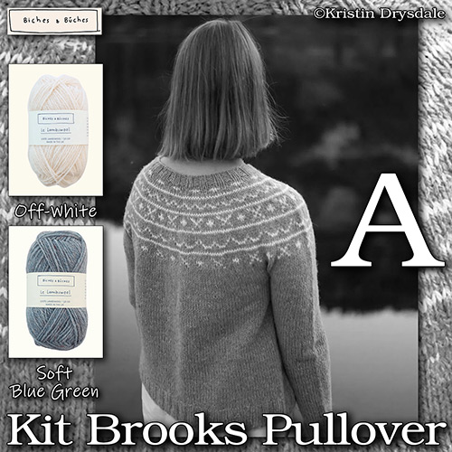 km369 Kit Brooks Pullover : Biches & Bûches