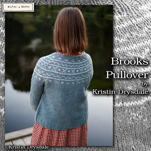 km369 Pattern Brooks Pullover by Kristin Drysdale
