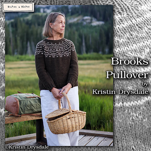 km369 Pattern Brooks Pullover by Kristin Drysdale