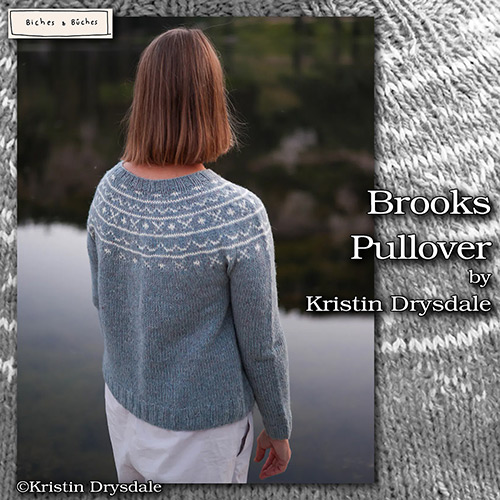 km369 Pattern Brooks Pullover by Kristin Drysdale