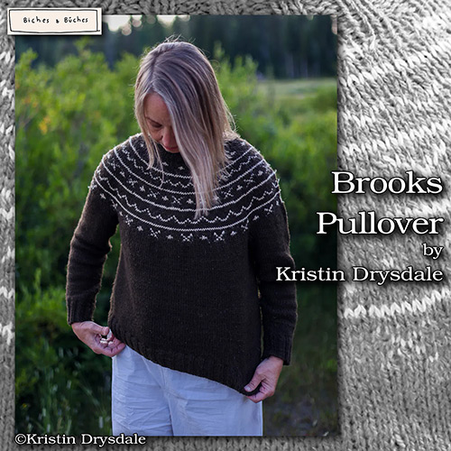km369 Pattern Brooks Pullover by Kristin Drysdale