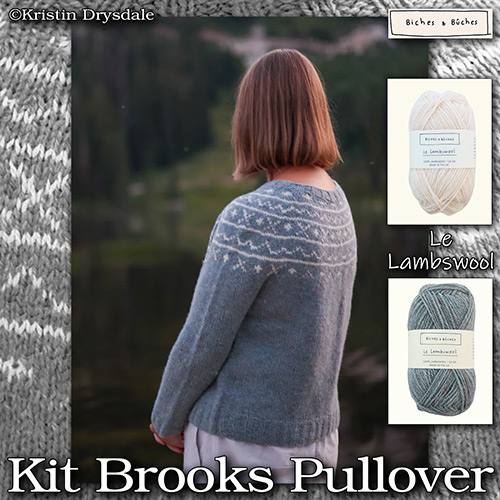 km369 Kit Brooks Pullover : Biches & Bûches