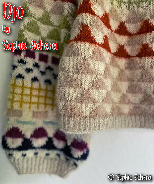 km371 Pattern Djo by Sophie Ochera