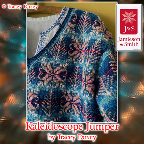 km373 Pattern Kaleidoscope Jumper by Tracey Doxey km373 Pattern Kaleidoscope Jumper by Tracey Doxey