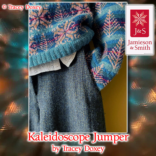 km373 Pattern Kaleidoscope Jumper by Tracey Doxey km373 Pattern Kaleidoscope Jumper by Tracey Doxey