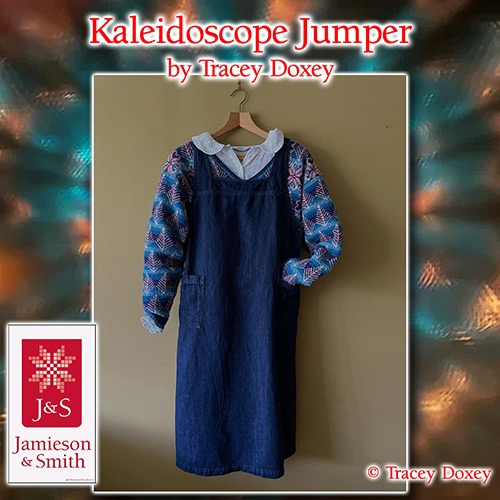 km373 Pattern Kaleidoscope Jumper by Tracey Doxey km373 Pattern Kaleidoscope Jumper by Tracey Doxey