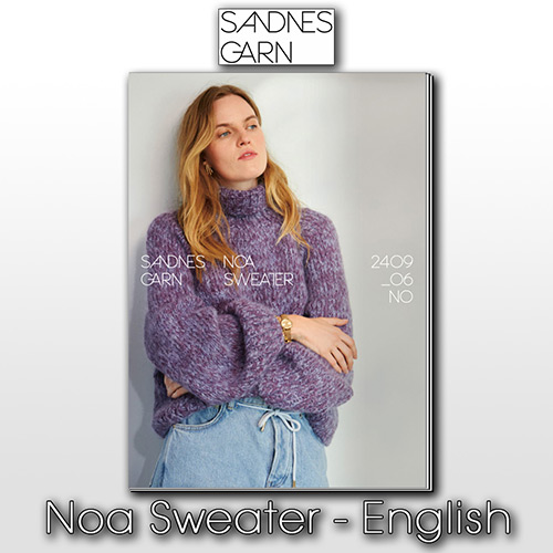 km379 Pattern Noa Sweater by Sandnes Garn