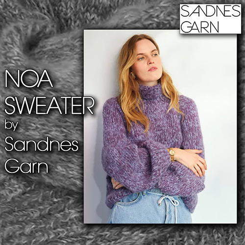 km379 Pattern Noa Sweater by Sandnes Garn
