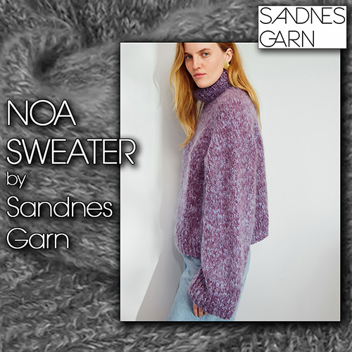 km379 Pattern Noa Sweater by Sandnes Garn