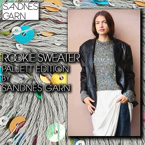 km384 Pattern Rookie Sweater by Sandnes Garn