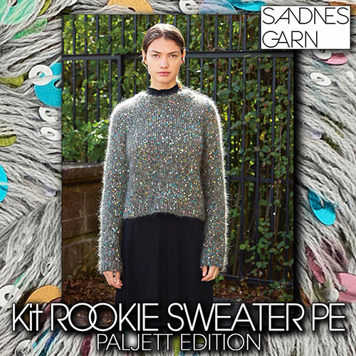 km384 Kit Rookie Sweater PE with Sandnes Garn