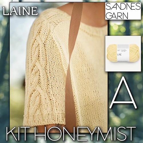 km388 Kit Honeymist A with Sandnes Garn