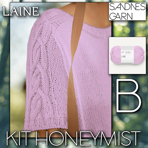 km388 Kit Honeymist B with Sandnes Garn
