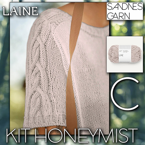 km388 Kit Honeymist C with Sandnes Garn