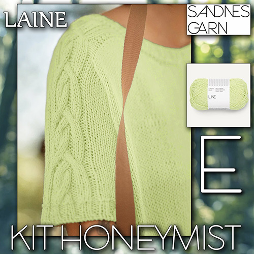 km388 Kit Honeymist E with Sandnes Garn