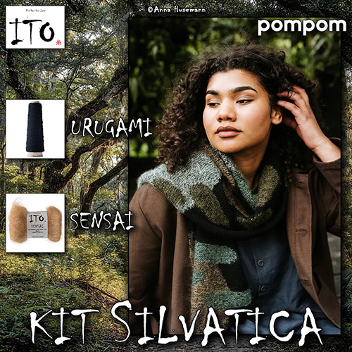 km390 Kit Silvatica : ITO Yarn