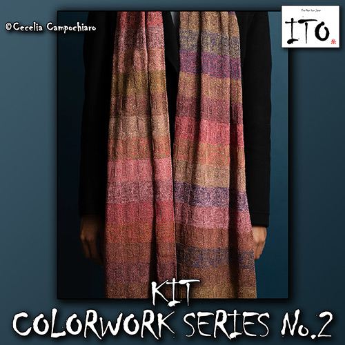 km391 Kit Colorwork Series No.2 : ITO Yarn km391 Kit Colorwork Series No.2 : ITO Yarn