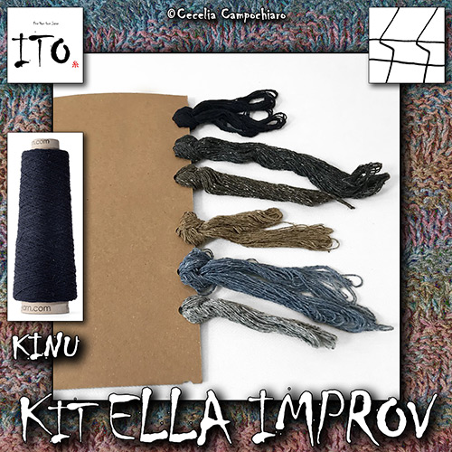 km394 Kit Ella Improv : ITO Yarn