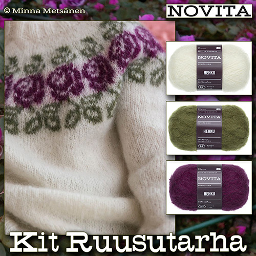 km398 Kit Ruusutarha with Novita