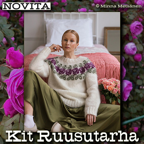 km398 Kit Ruusutarha with Novita