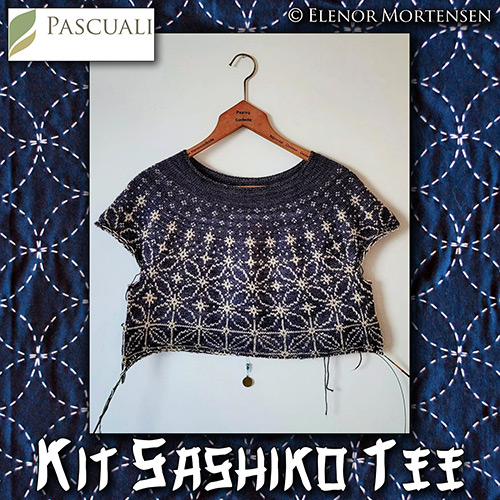km400 Sashiko Tee with Pascuali - Taglie