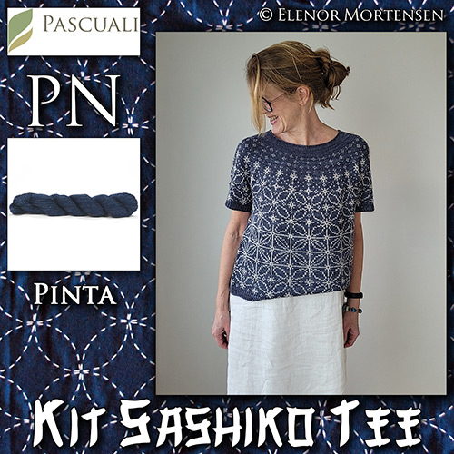 km400 Kit Sashiko Tee : Pascuali