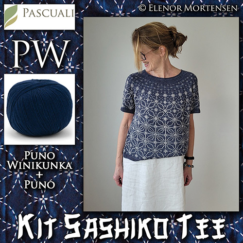 km400 Kit Sashiko Tee : Pascuali