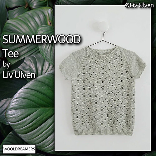 km401 Pattern Summerwood Tee