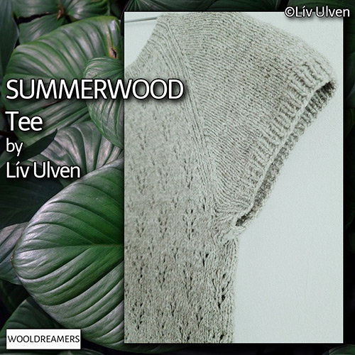 km401 Pattern Summerwood Tee