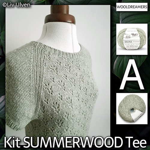 km401 Kit Summerwood Tee A : WoolDreamers