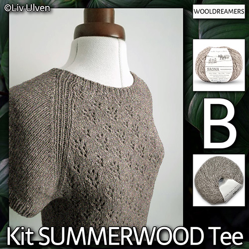 km401 Kit Summerwood Tee B : WoolDreamers